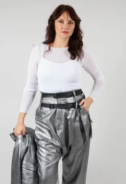 Or Top in White