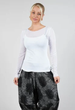Or Top in White