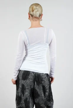Or Top in White