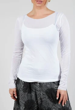 Or Top in White