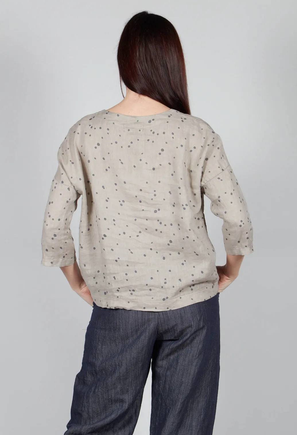 Orbita Ls Shirt In Carbone