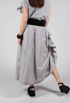 ORDI Skirt in Black Light Grey