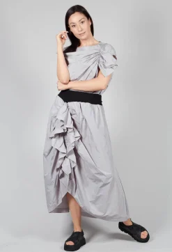 ORDI Skirt in Black Light Grey