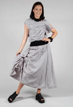 ORDI Skirt in Black Light Grey