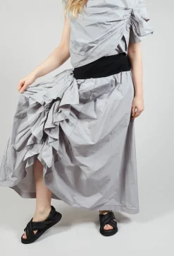 ORDI Skirt in Black Light Grey
