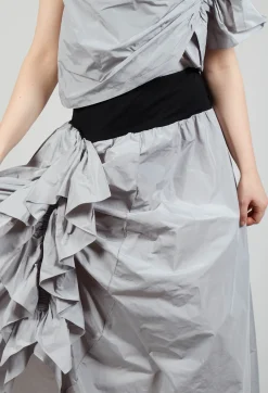 ORDI Skirt in Black Light Grey