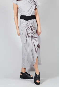 ORDI Skirt in Black Light Grey