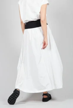 ORDI Skirt in Black with White