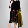 Oriana Dress in Poppy Black