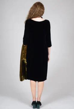 Oriana Dress in Poppy Black