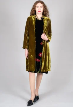 Oriana Dress in Poppy Black