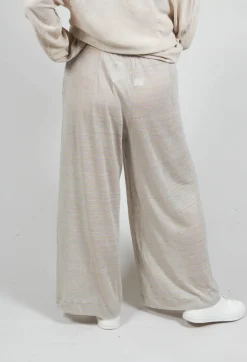 Ortigia Lino Trousers in Pale-Corda
