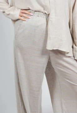 Ortigia Lino Trousers in Pale-Corda