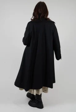 Overcoat in Degas Nero