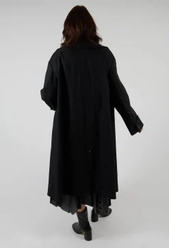 Overcoat in Degas Nero