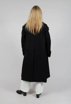 Overcoat in Degas Nero