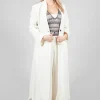 Overcoat in White