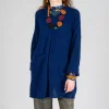 Oversize Pullover in Gentian Blue
