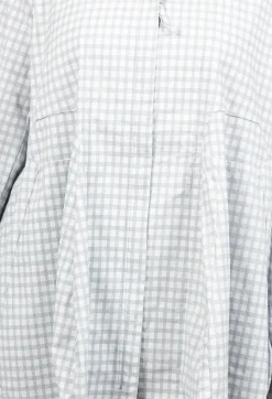 Oversized Lightweight Jacket in Water Check