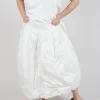 Oversized Pocket Skirt in Starwhite