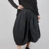 Oversized Pocket Skirt in Asteroid