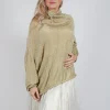 Oversized Sheer Knit in Gold