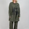 Oversized Shirt Dress in Camp Print