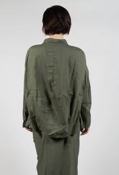 Oversized Shirt in Camp Print