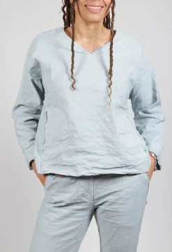 Oversized Shirt in Ghiaccio