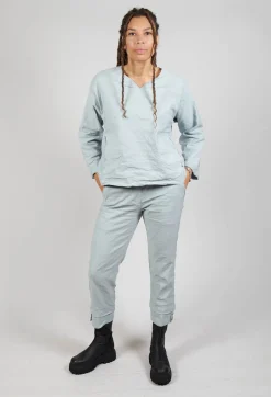 Oversized Shirt in Ghiaccio