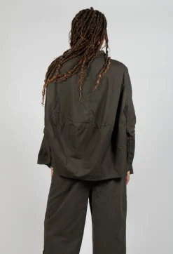 Oversized Shirt in Jungle Print