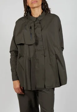 Oversized Shirt in Jungle Print