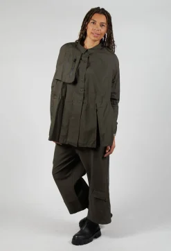 Oversized Shirt in Jungle Print