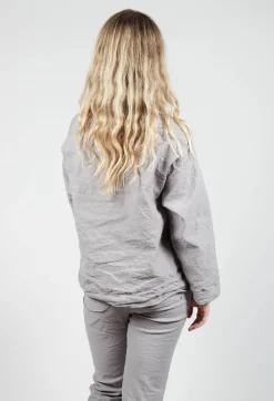 Oversized Shirt in Taupe