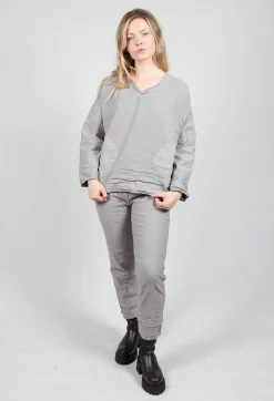Oversized Shirt in Taupe