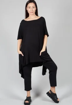 Oversized T Shirt in Black