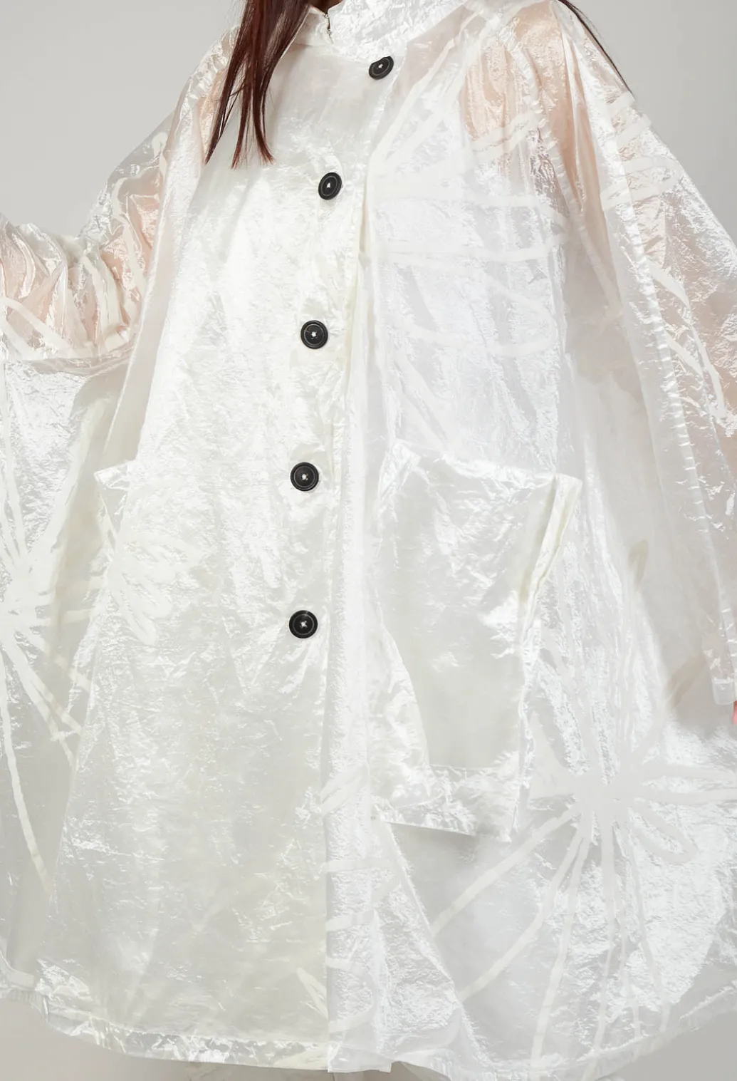 Oversized Trenchcoat in Starwhite