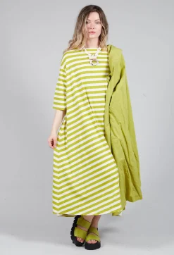 Oversized T-Shirt Dress in Pistachio