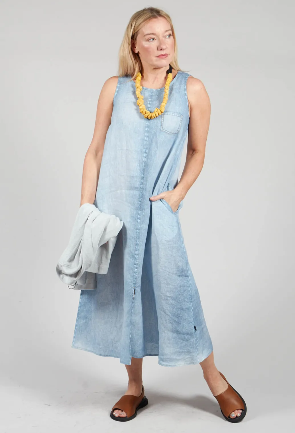 Owo Dress in Denim