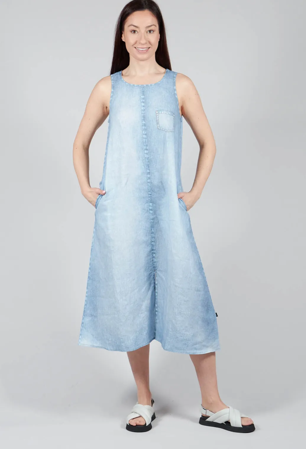 Owo Dress in Denim