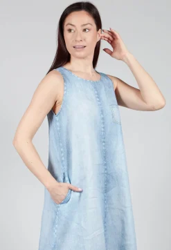Owo Dress in Denim