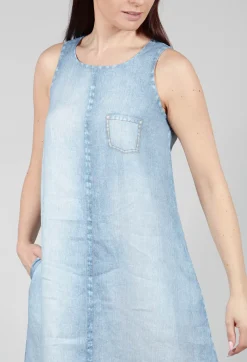 Owo Dress in Denim