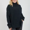 Pablo Knitted Jumper in Phantom Grey