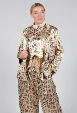 Padded Jacket in Petite Fleurs