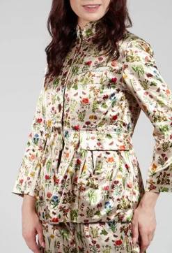 Padded Jacket in Petite Fleurs