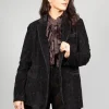 Paisley Single Button Blazer