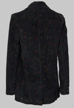 Paisley Single Button Blazer