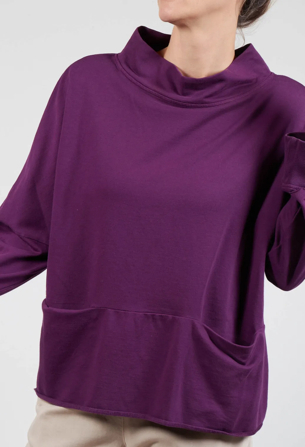 Palan Shirt in Violet