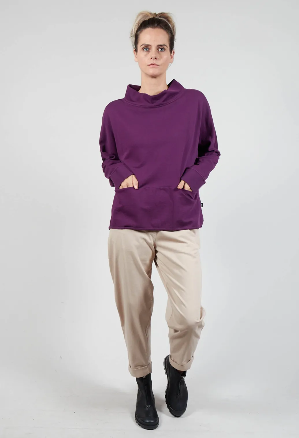 Palan Shirt in Violet