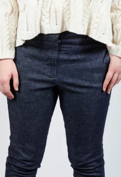 Palba Trousers in Washed Denim